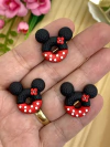 APLIQUE EMBORRACHADO DONUTS MINNIE - EMB128 - 3 UNIDADES