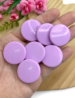 PASTILHA VERNIZ LILÁS 30MM - PST24 - 6 UNIDADES