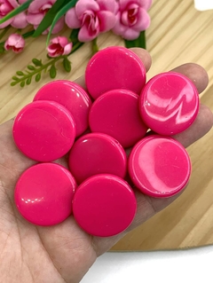 PASTILHA VERNIZ ROSA PINK 30MM - PST26 - 6 UNIDADES