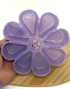 CAIXA COM 8 DIVISÓRIAS FLOR - UNIDADE