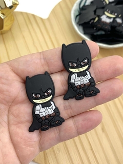 APLIQUE EMBORRACHADO BATMAN - EMB 187 - 2 UNIDADES