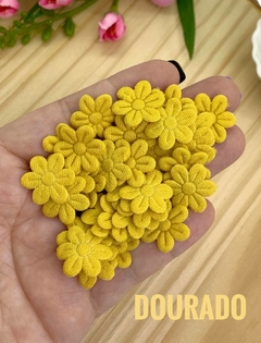 APLIQUE FLOR PRENSADA PP - 40 UNIDADES DA MESMA COR na internet