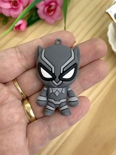 PINGENTE EMBORRACHADO 3D PANTERA NEGRA - PGT40 - UNIDADE