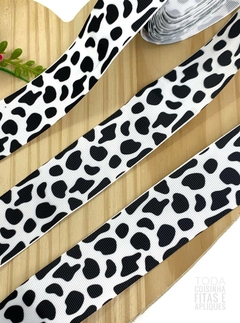 FITA ESTAMPADA VACA - FITA18 - 1 METRO
