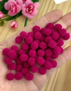POMPOM 10 MM - 100 UNIDADES - ROSA PINK
