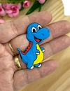 APLIQUE EMBORRACHADO DINOSSAURO - EMB219 - 2 UNIDADES