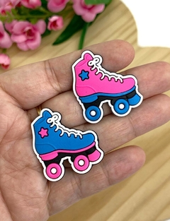 APLIQUE EMBORRACHADO PATINS - EMB240 - 2 UNIDADES