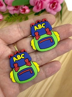 APLIQUE EMBORRACHADO MOCHILA ESCOLAR - EMB246 - 2 UNIDADES na internet