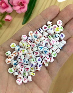 ENTREMEIO PARA PULSEIRA REDONDO VOGAL A 6 MM - LTR52 - 20 GRAMAS - comprar online