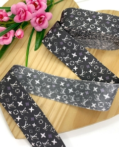 FITA DE GRIFE ALPET LOUIS VUITTON 38MM - FITA40 - 2 METROS