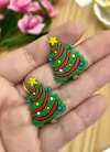 APLIQUE EMBORRACHADO ÁRVORE NATAL - EMB273 - 2 UNIDADES