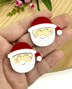 APLIQUE ACRÍLICO NATAL PAPAI NOEL - ACR26 - UNIDADE