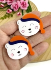 APLIQUE ACRÍLICO NATAL URSO - ACR24 - UNIDADE