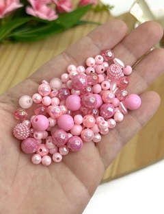 MIX PARA PULSEIRAS ROSA BEBÊ - CLR147 - 30 GRAMAS