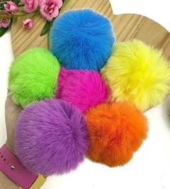 POMPOM BOLA PELO ALTO - 70 MM - UNIDADE