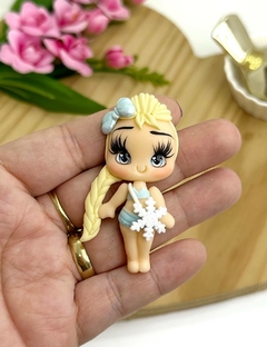 APLIQUE BISCUIT PRINCESA ELSA FROZEN - BSC244 - UNIDADE