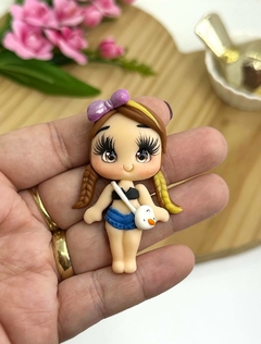 APLIQUE BISCUIT PRINCESA ANA FROZEN - BSC245 - UNIDADE