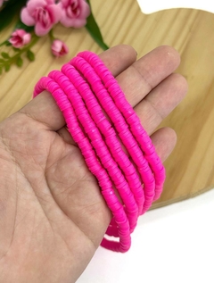 DISQUINHO EMBORRACHADO 6 MM ROSA PINK - DSQ19 - FILEIRA