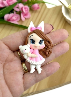 APLIQUE BISCUIT MENINA PÁSCOA - BSC323 - UNIDADE - comprar online