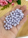 BOLA IRISADA CINZA 8 MM - IRI815 - 20 GRAMAS