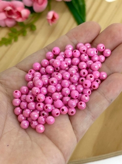 BOLA IRISADA 6 MM ROSA - IRI610 - 20 GRAMAS