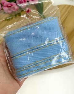 KIT FITA JEANS AZUL CLARO SINIMBU - FITA163 - 6 METROS