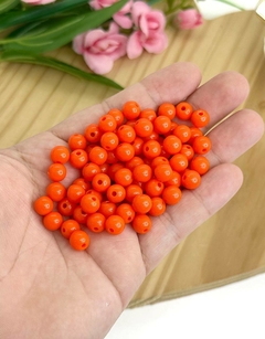 BOLA LEITOSA 8 MM - LARANJA02 - 20 GRAMAS