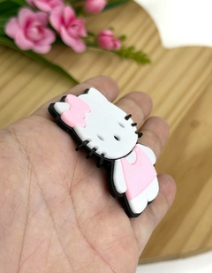 APLIQUE ACRÍLICO HELLO KITTY ROSA BEBÊ - ACR100 - UNIDADE - comprar online