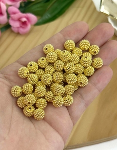 BOLA CRAQUELADA DOURADO - CRQ06 - 10MM