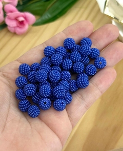 BOLA CRAQUELADA AZUL ESCURO - CRQ02 - 10MM