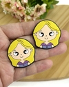 APLIQUE EMBORRACHADO PRINCESA RAPUNZEL - EMB340 - 2 UNIDADES