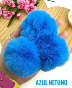POMPOM BOLA PELO ALTO - 80MM - UNIDADE - comprar online