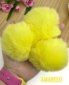 POMPOM BOLA PELO ALTO - 80MM - UNIDADE - Toda Coisinha Fitas e Apliques