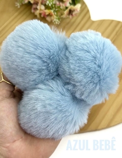 POMPOM BOLA PELO ALTO - 80MM - UNIDADE - Toda Coisinha Fitas e Apliques