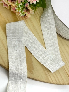FITA TWEED BRANCA - FITA185 - METRO