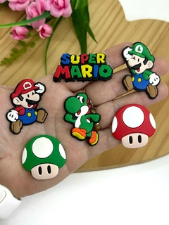 APLIQUE EMBORRACHADO SUPER MARIO BROS - EMB361 - 2 UNIDADES
