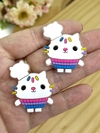 APLIQUE EMBORRACHADO CAKEY GABBY - EMB405 - 2 UNIDADES