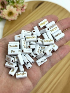 ENTREMEIO PARA PULSEIRAS PLAQUINHAS - CLR178 - 20 GRAMAS