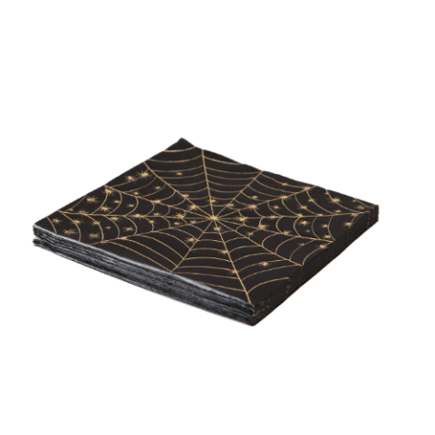 Guardanapo Metalizado Halloween - 20 unidades