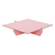 Bandeja Quadrada - Rosa Flamingo