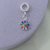 Berloque Flor Cravejada Colorida - comprar online