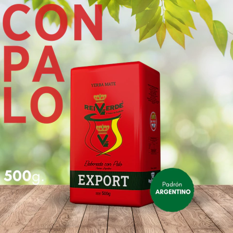 Yerba Mate Rei Verde Padrón Argentino 500 Gramos - comprar online