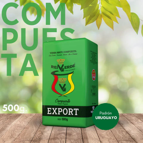 Yerba Mate Rei Verde Compuesta 500 Gramos - comprar online