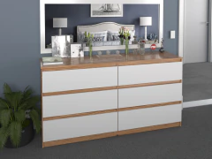 3013 - 5003 - 4023 - Combo Placard + Comoda 1.50 Y Repisa Moderno Ropero Cajonera - tienda online