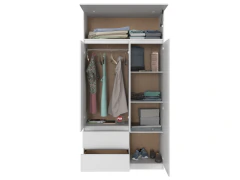 5003 - 5008 - Placard Con Baulera 90 Cm Vestidor Ropero Moderno Melamina en internet