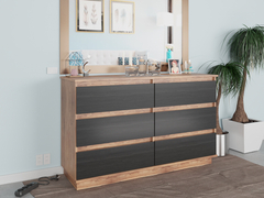 MOD. 3005 - COMODA 1.40 M. CON 6 CAJONES - comprar online