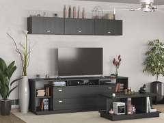 LIV000097 - COMBO RACK TV 1.80 + REPISA FLOTANTE + MESA RATONA - 4013 4015 4024