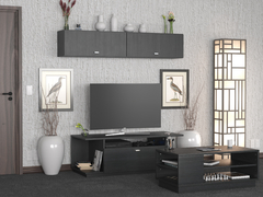 LIV000117 - COMBO RACK TV 1.20 + REPISA + MESA RATONA - 4014 4023 4016