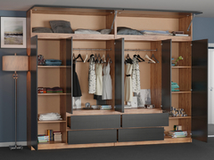 PLA000014 - COMBO PLACARD CON BAULERA 2M CAJONERAS INTERIORES - 5001X2 5002X2 - Muebles PSH