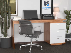 MOD. 2002 - ESCRITORIO 1.30 M CON 3 CAJONES en internet